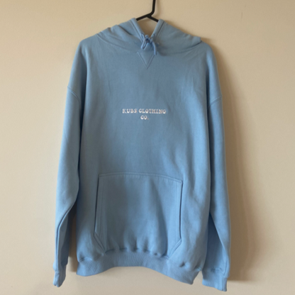 KUBS Puff Print Hoodie BABY BLUE